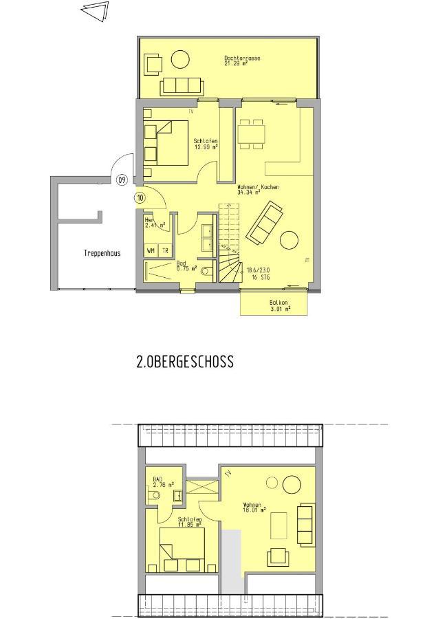 Penthouse Theo Leilighet Husum  Eksteriør bilde